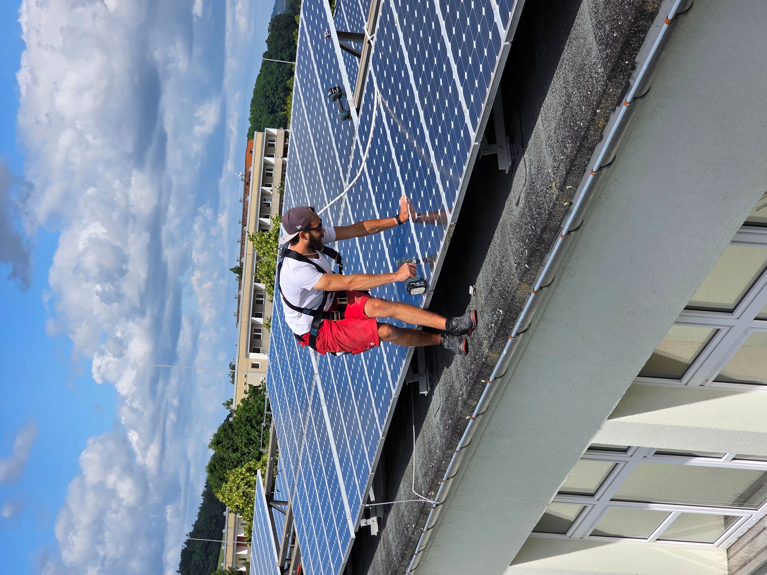 Wartung einer PV Anlage